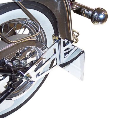 Držák SPZ pro Harley Davidson Softail - chrom